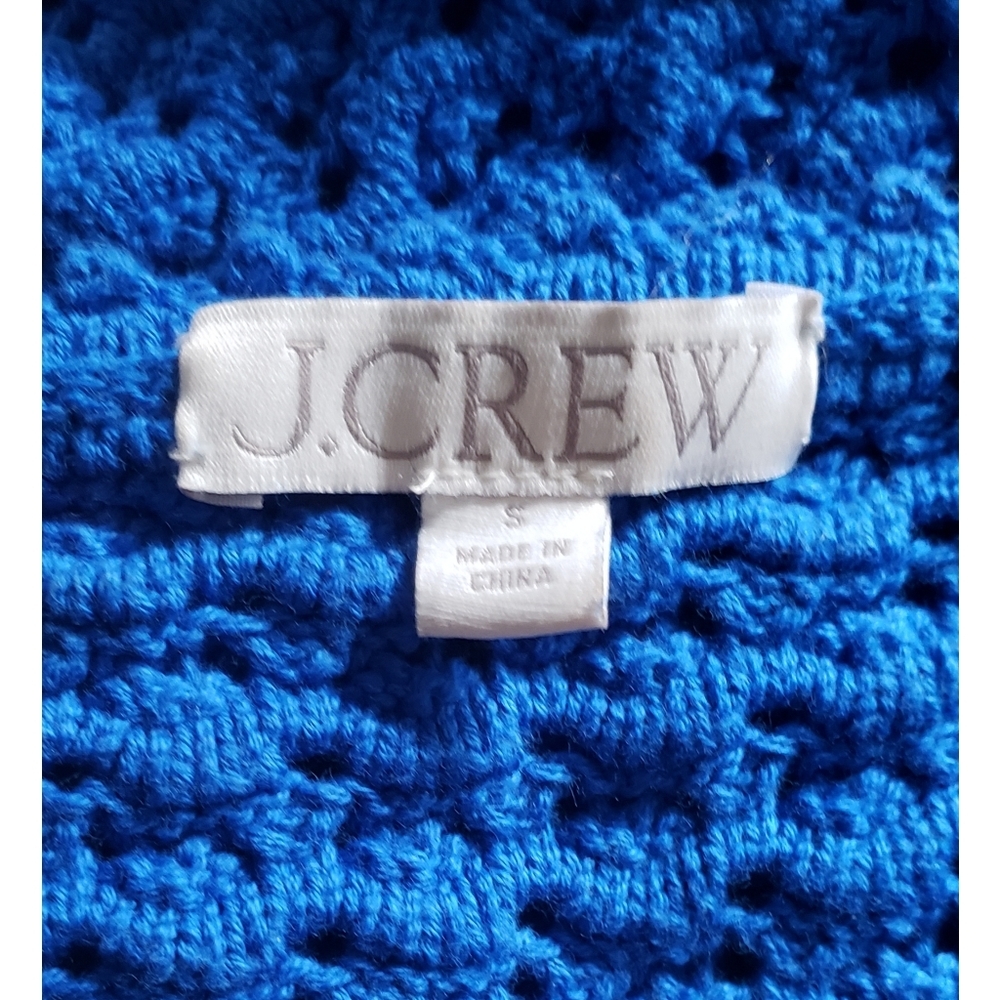 82. J.Crew Limited-edition crochet maxi sweater-dress - Picture 11 of 11